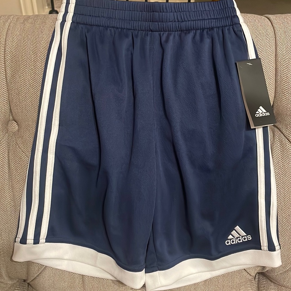 Boys Adidas Shorts size 10/12 brand new NWT